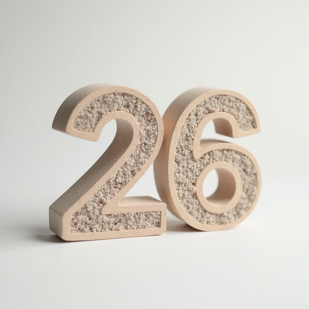 Sandpapierbuchstaben (26)